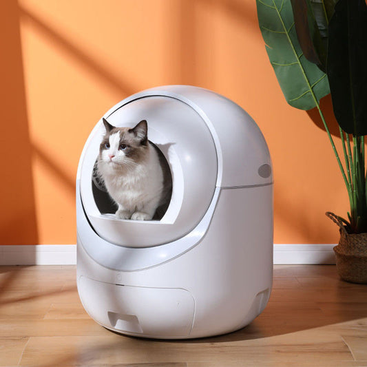 Fully Automatic Enclosed Cat Litter Box with Electric Deodorization System