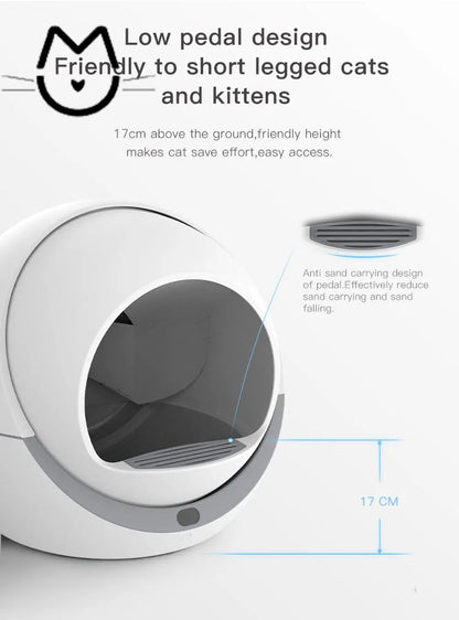 Petree APP controlled Self Cleaning Litter Box - MeowMart